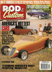 ROD & CUSTOM 1999 DEC - HIDDEN DOOR HINGES, HEAT SINK OIL COOLER, CAR LIFT